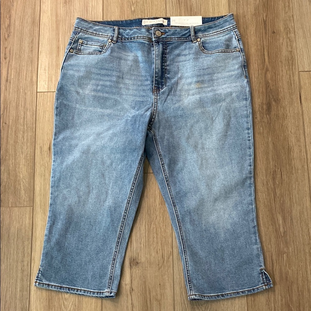 Cato Light Blue Cropped Ankle Jeans
